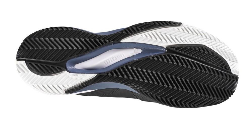 Мужские кроссовки теннисные Wilson Rush Pro Ace Clay - черный