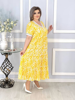 [m]Платье кр/р с ярусами ПЯ0002