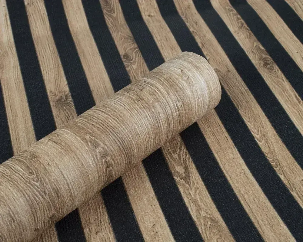 Обои Бумажные Дерево, Доска имитация, Плотные, Дуплекс, в спальню, в детскую, в коридор 0.53х10м