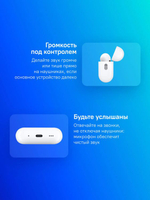 Наушники Apple AirPods Pro 2 2023 A3047/A3048/A2968, Bluetooth, внутриканальные, белый [mtjv3ll/a]