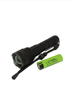 Фонарь ручной высокой яркости "белый лазер" Огонь H-3119-PM30-TG