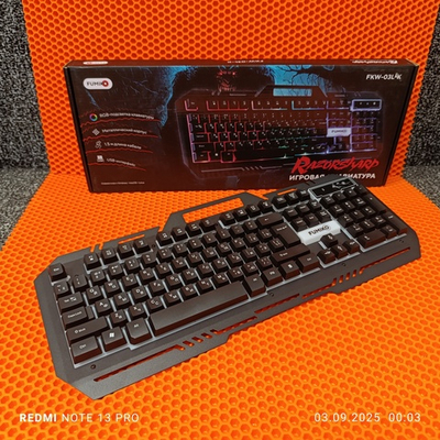 Клавиатура проводная FUMIKO RAZORSHARP черная