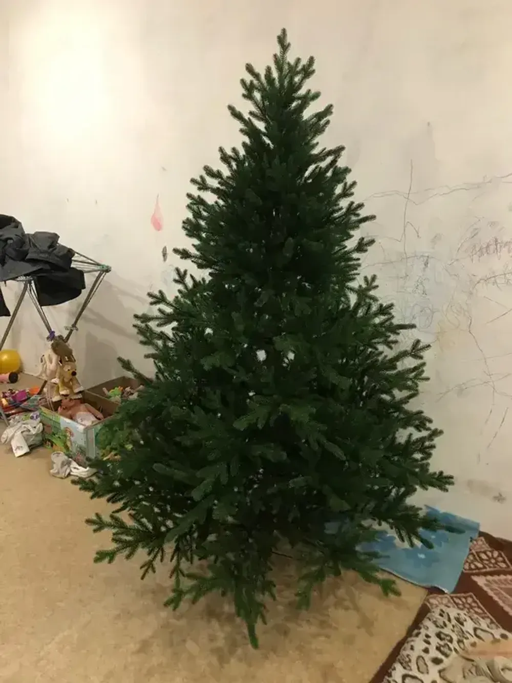 Ель искусственная «Вега» (Литая хвоя) 250 см / 2,5 м