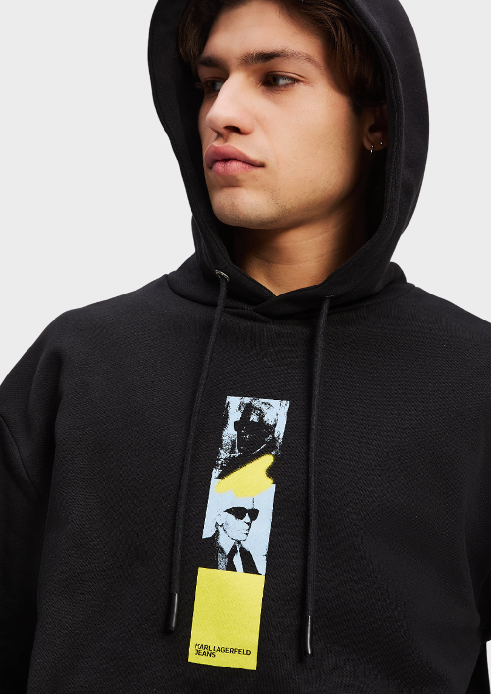 Толстовка KARL LAGERFELD JEANS Relax Repeated Karl Hoodie