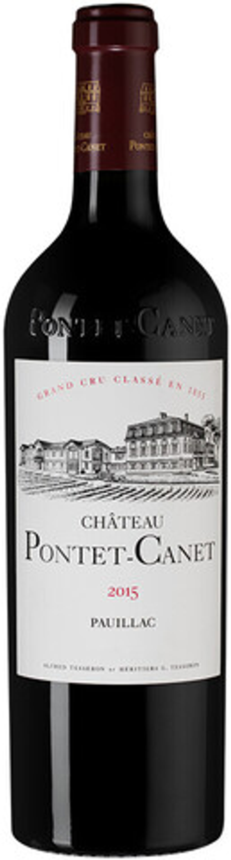 Вино Шато Понте-Кане 5-й Гранд Крю Класс 2015