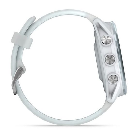 Garmin Forerunner 570 42 мм Алюминий облачно-голубой с полупрозрачным ремешком белого/облачно голубого цвета