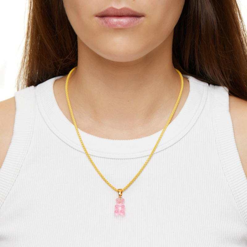 Колье Классический Ностальгический Пластелиновый Мишка – Жевачка