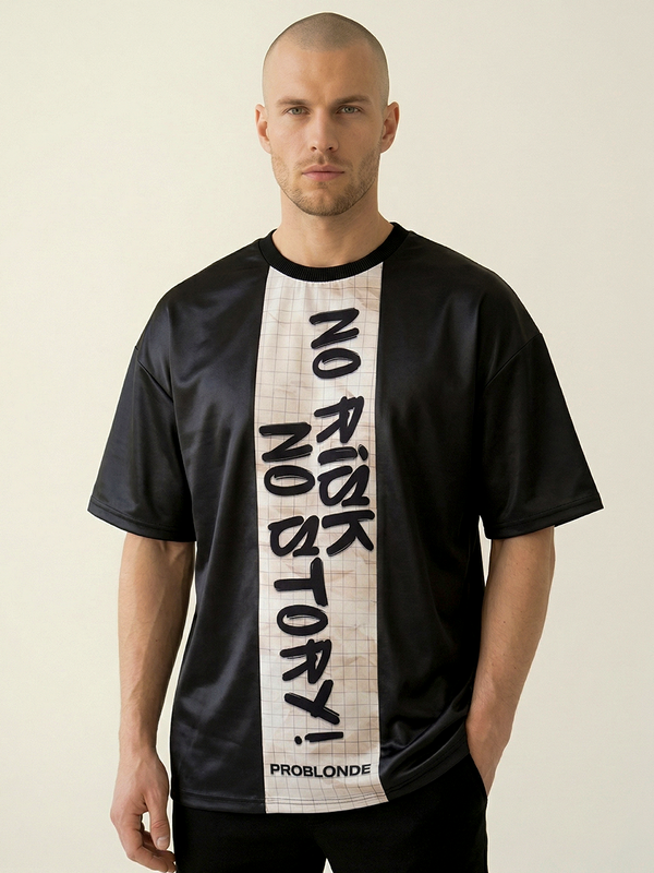 Футболка для парикмахеров НУМЕРО 1 мужская принт Риск