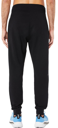 Мужские теннисные штаны Asics Logo Sweatpant - черный
