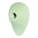 Салатовый вакуум-волновой стимулятор клитора 9,1см Satisfyer Pearl Diver