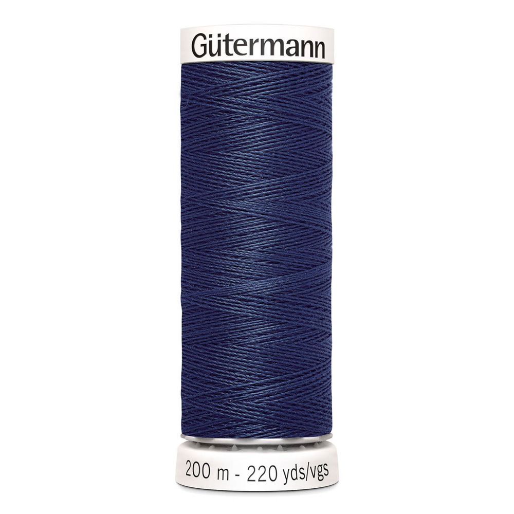 Нитки универсальные Gutermann Sew-all 100 (200 метров), 5 кат. | 537 т.серо-синий джинс