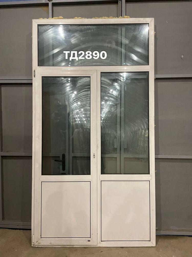 Дверь Пластиковая Б/У 270(в) х 145(ш) (Балконный блок)