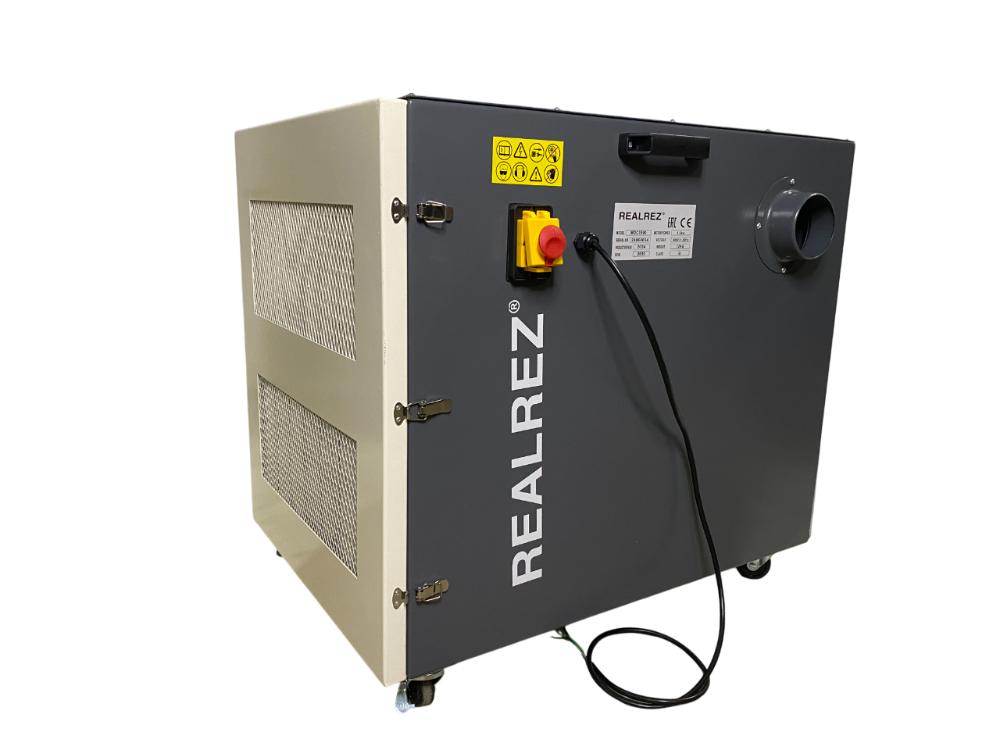 Вытяжка для металлической стружки REALREZ MDC1500 400V