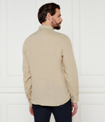 Льняная рубашка H-LIAM-BD-E-C1-243 BOSS BLACK - бежевый(50522592)