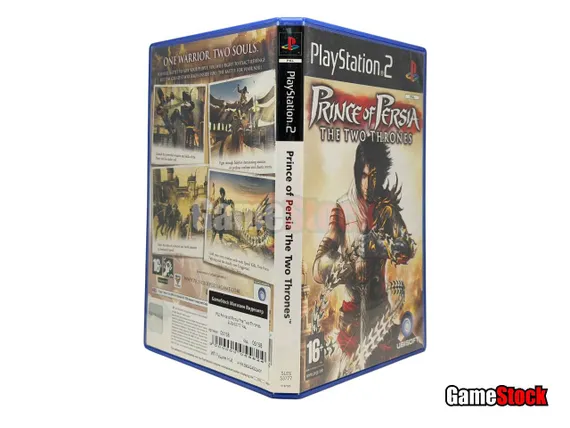 PS2 Prince of Persia The Two Thrones SLES-53777 PAL