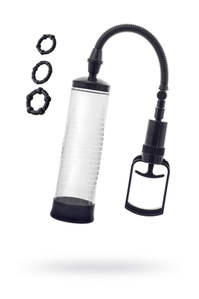 Вакуумная помпа Sexus Men черная 22 см