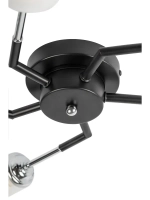 Люстра потолочная E27х5х60W хром