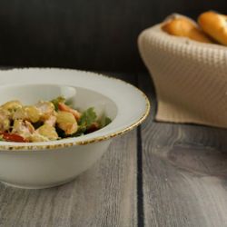 Тарелка глубокая 650 мл d 22 см h7,4 см для пасты, супа   P.L. Proff Cuisine [6]