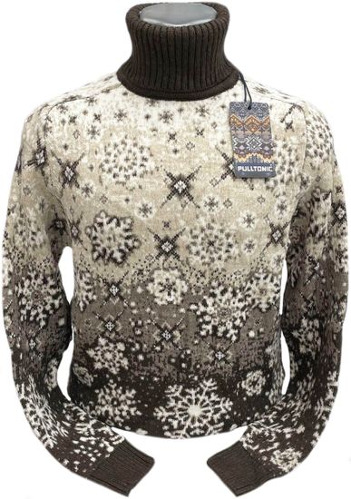 Размер 56-60. PULLTONIC из шерсти и кашемира "Зимушка". BATAL