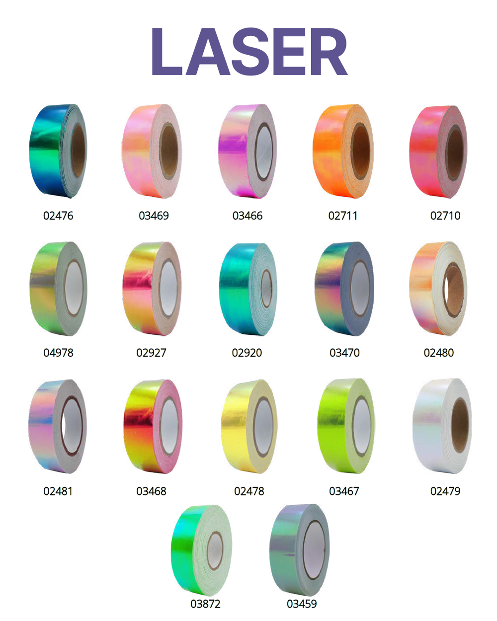 Обмотка для обруча и булав Pastorelli LASER ENGLISH LAVENDER 03466 11м