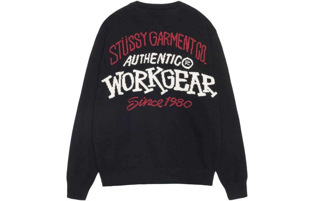 Свитеры Stussy FW23 AUTHENTIC WORKGEAR SWEATER, 117212