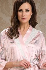 Женский шелковый халат MIA-AMORE Эдем 5959