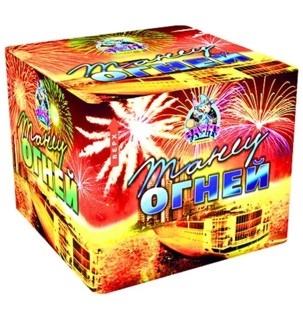 Батарея салютов Танец Огней (FP-B113) от Фаворит Пиро Групп, 36 залпов, 20 мм
