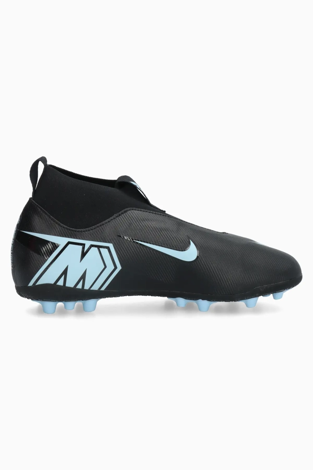 Бутсы Nike Zoom Mercurial Superfly 10 Academy AG Junior - черный