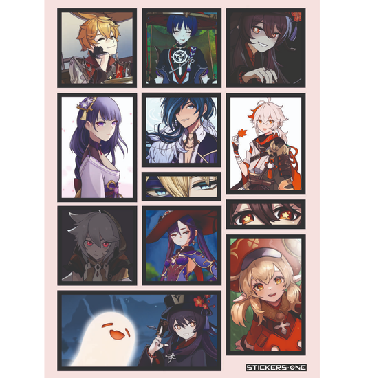 Стикерпак Геншин Импакт Genshin Impact #3