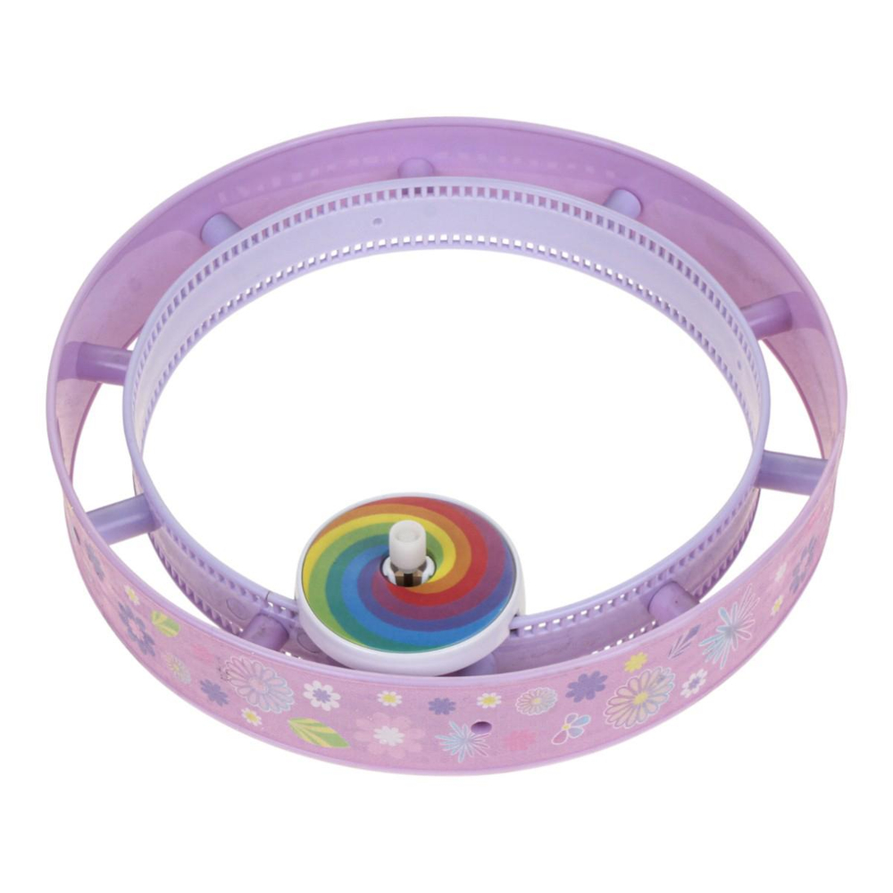 Колесо заводное бегущ. Радуга, в ассорт.блист GS-3367