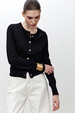 Кардиган из тонкой шерсти