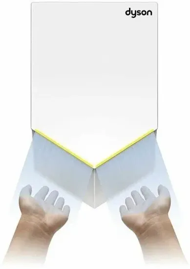 Dyson Airblade V HU02 307169-01 Сушилка для рук - скоростная (белый)