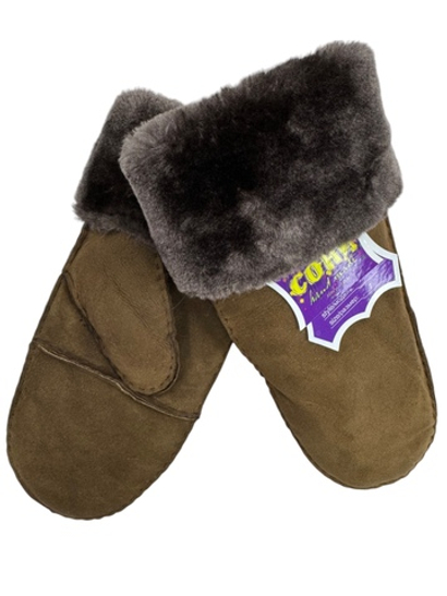 Перчатки. Женские. Материал верха: Дубленка. Подклад: Дубленка. 10 шт в упаковке.