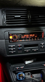 Рамка для магнитолы 1 DIN (173 x 51 мм) для BMW 3-Series (E46) 1998-2005