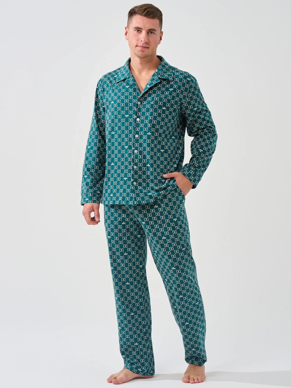 Пижама мужская "Люкс" (классическая)