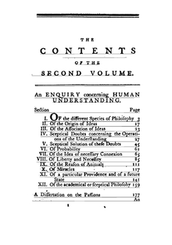 An inquiry concerning human understanding. A dissertation on the passions. An inquiry concerning the principles of morals. The natural history of religion | D. Hume