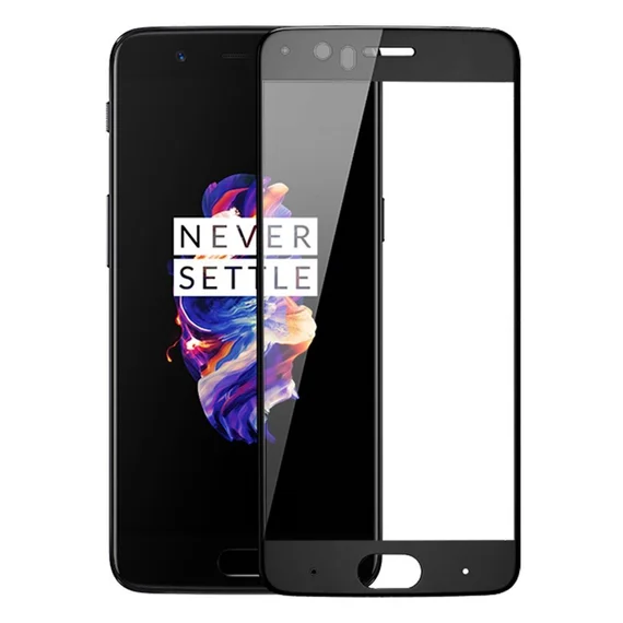 Защитное стекло 3D для OnePlus 5 Черное
