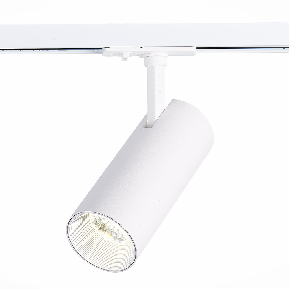 ST350.546.20.24 Св-к трек. Белый LED 1*20W 4000K 1 800Lm Ra?80 24° IP20 L158xW65xH193 100-240V Однофазная трековая система
