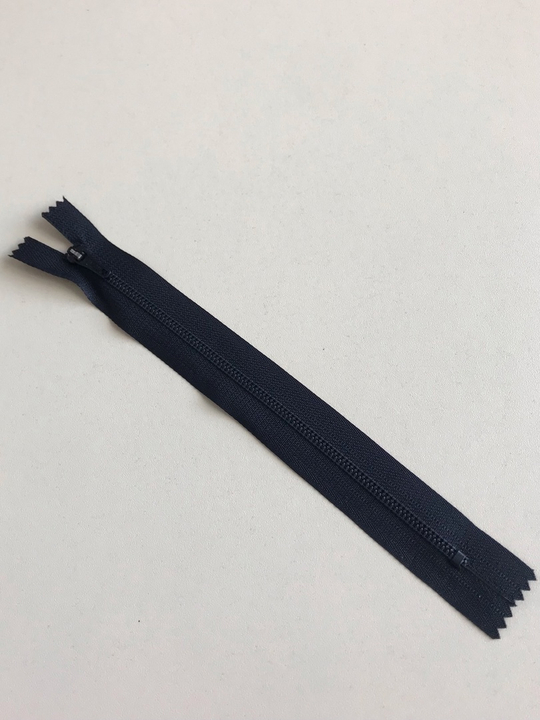 Молния брючная 19см, усиленная №3 D580 черный