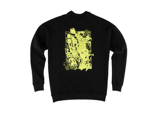 Свитшот HOOK Бедтрип черный