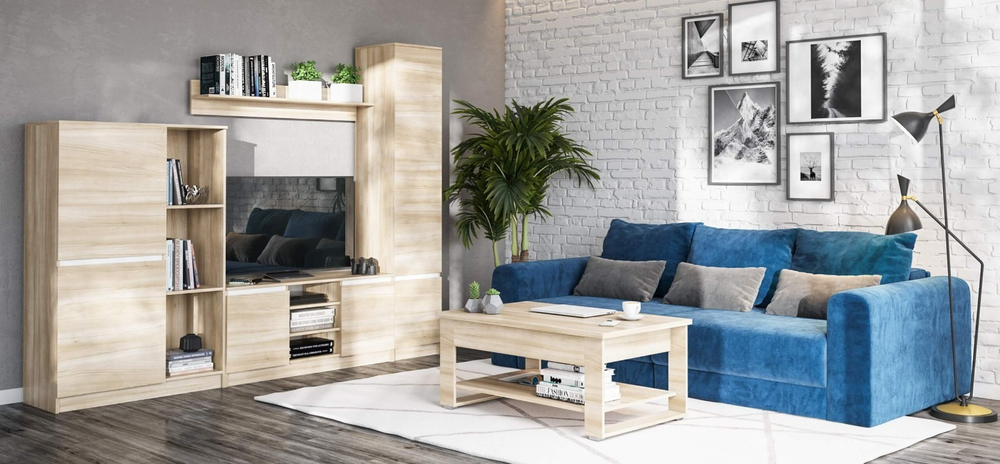 Стол журнальный Люкс Сонома