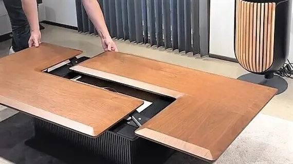 Журнальный стол-трансформер 4639 с раздвижной столешницей