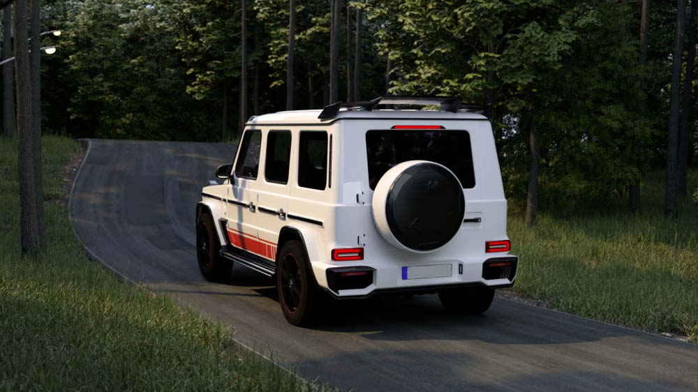 Карбоновый обвес для Mercedes-Benz G-Class W463A/W464 G63 AMG 2018+ Мерседес Гелик гелентваген