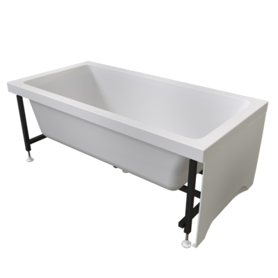 Боковая панель с креплением к ванне Джоанна 140х70 (правая)