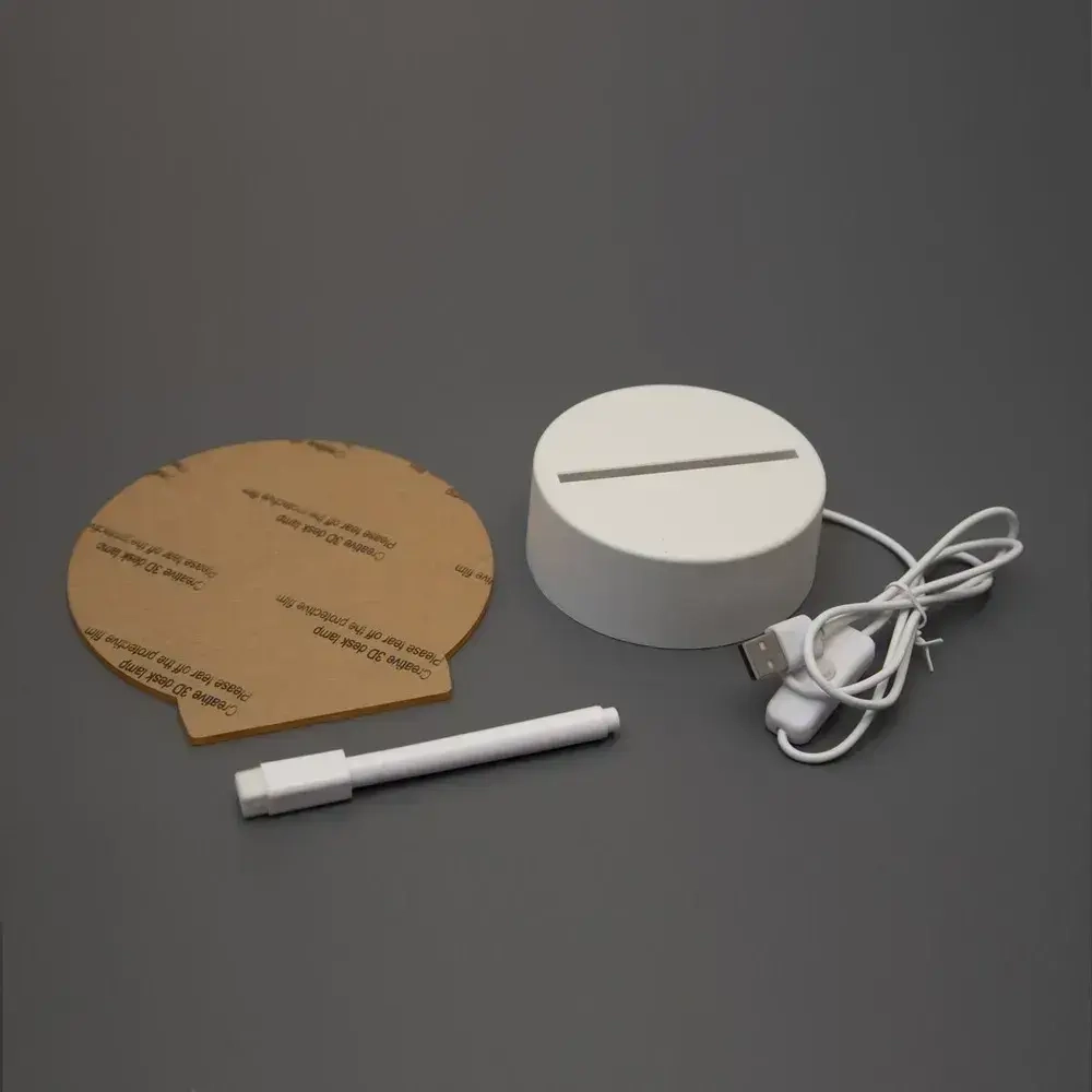 Ночник с маркером для рисования светодиодный