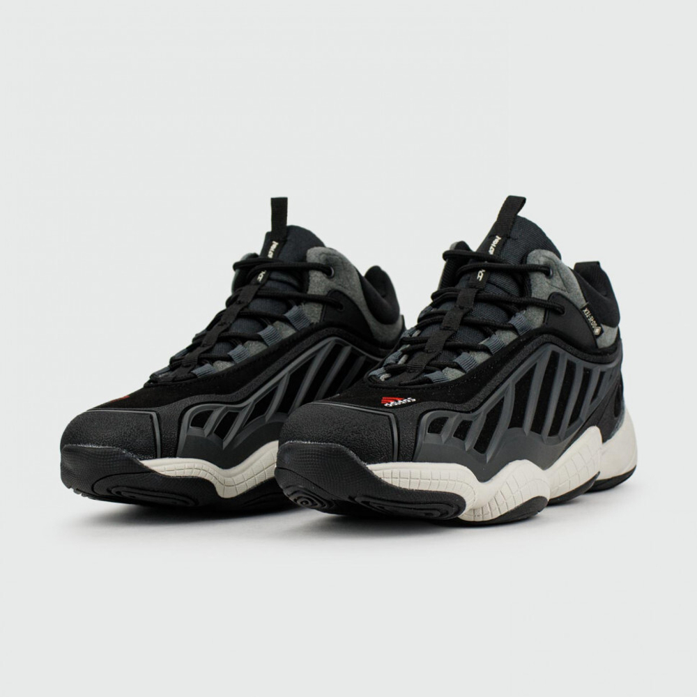 кроссовки Packer x Adidas FYW Intimidation Black / White Winter