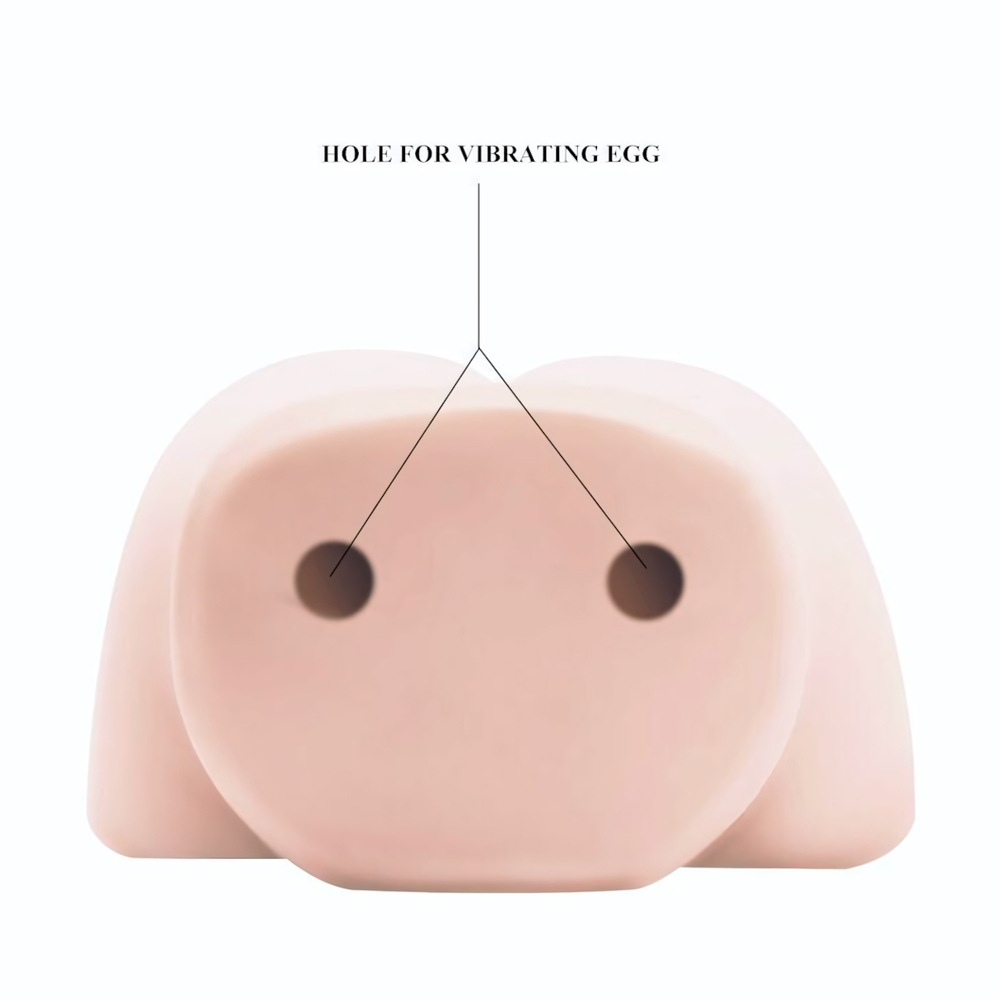 Вагина Passion Lady Flower baby с вибрацией (Цвет: телесный)