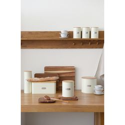 Банка для хранения крупы Irmel, 2,5 л, молочная