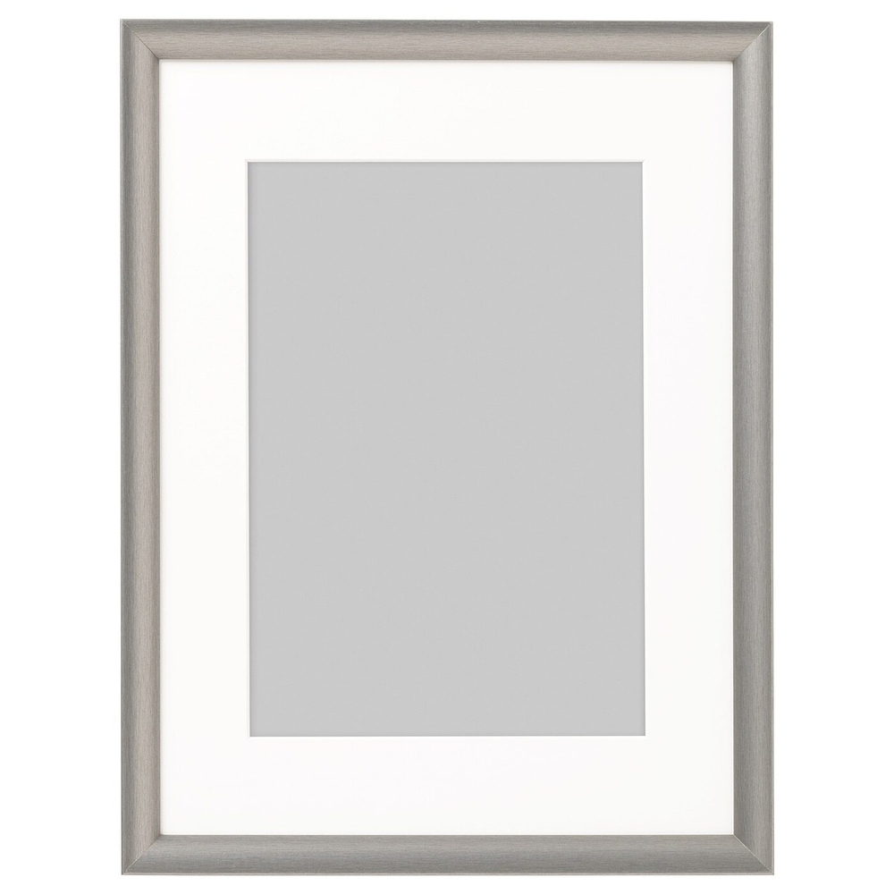 IKEA SILVERHÖJDEN  (ИКЕА СИЛВЕРХÖЙДЕН)  -  Рамка, серебро, 30x40 см