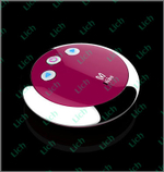 Нежно-розовое виброяйцо с USB-зарядным устройством